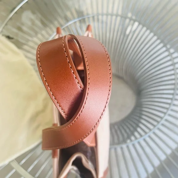 Burberry Nova Check Tan, Canvas and Leather Tote with Dust Cover - Picture 5 of 16